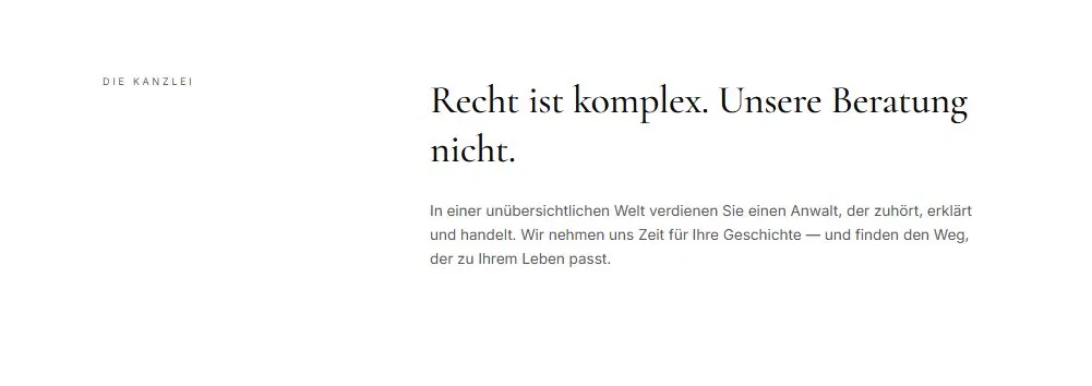 Musterkanzlei – Screenshot 2
