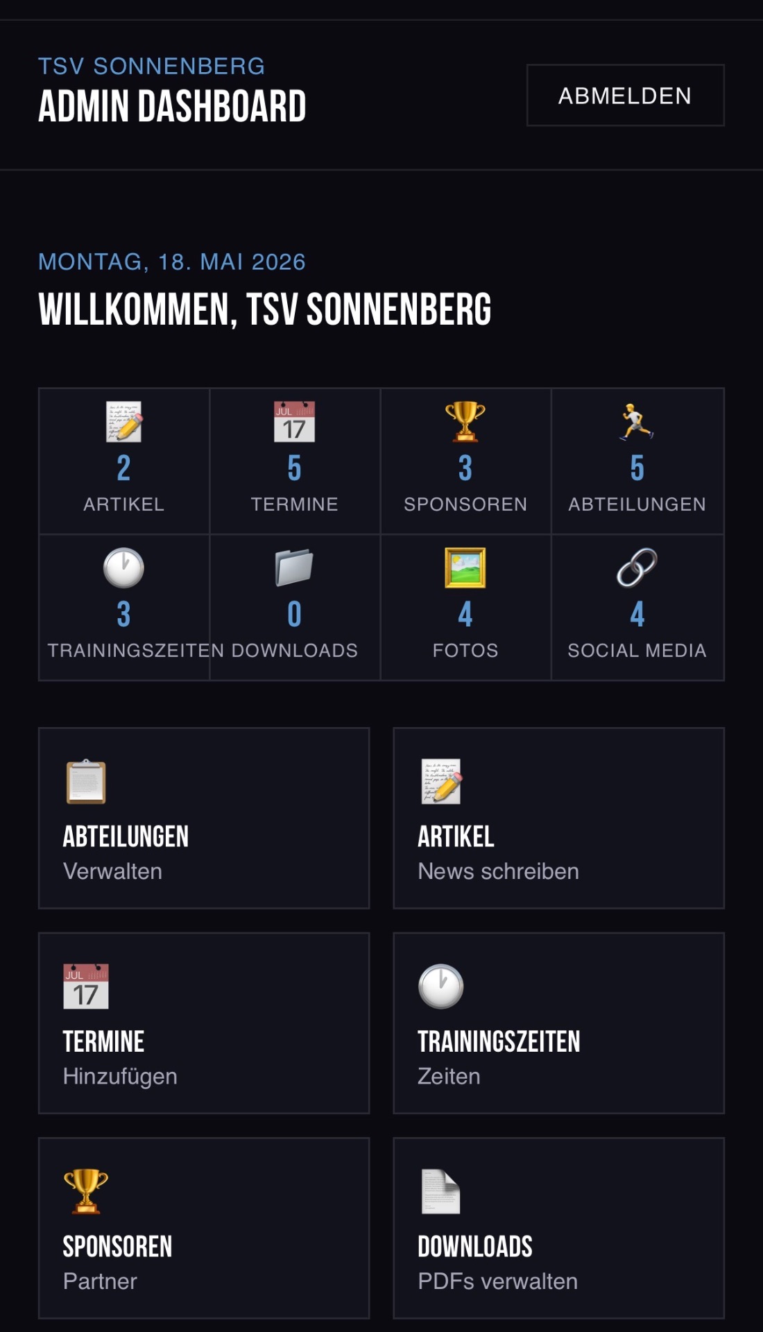 TSV Sonnenberg – Screenshot 3
