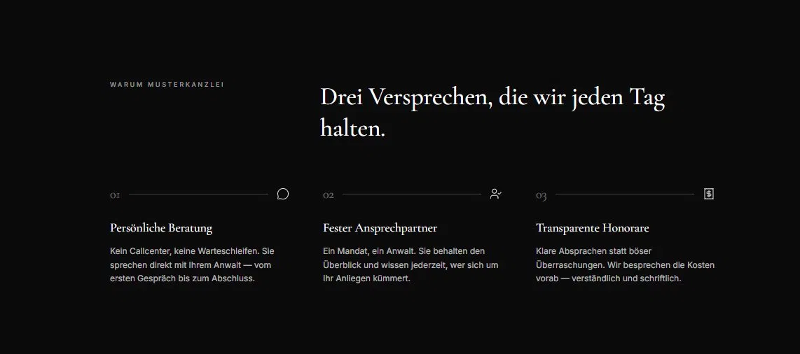 Musterkanzlei – Screenshot 3