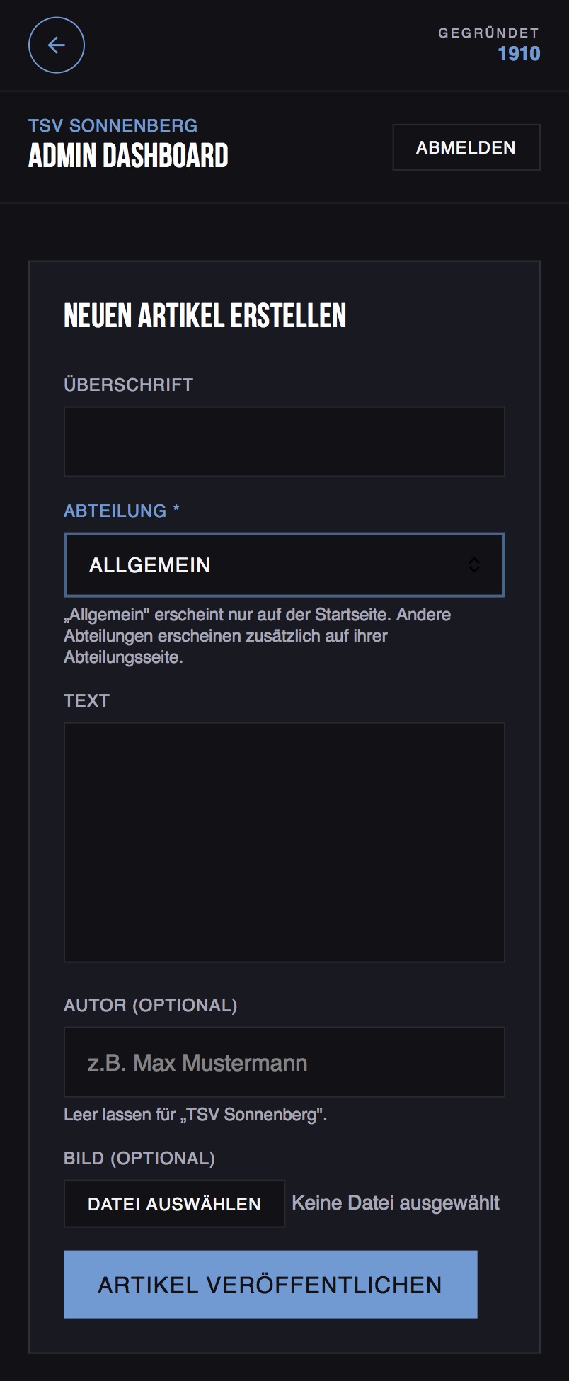 TSV Sonnenberg – Screenshot 4